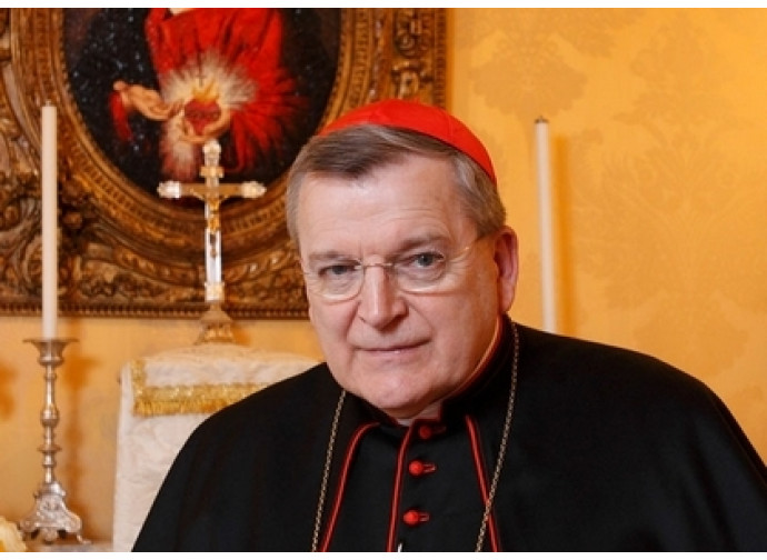 Il cardinale Raymond Leo Burke Il cardinale Raymond Leo Burke